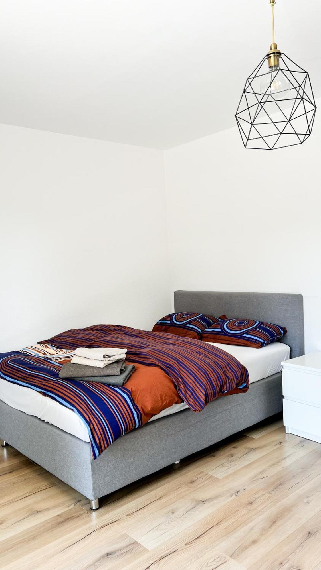 2 Zkb Apartment In Mannheim Kueche - Parken - Grosser Tv المظهر الخارجي الصورة